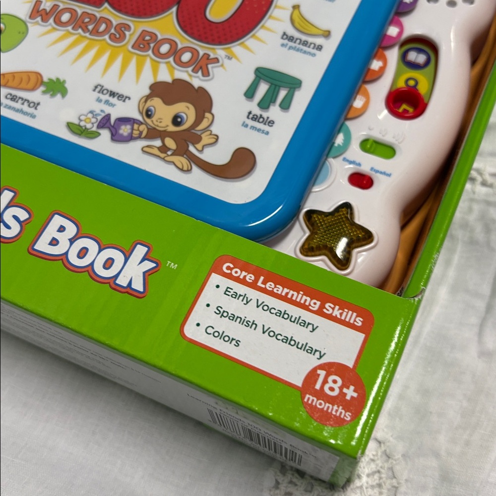 NEW LEAPFROG 100 Words Book Bilingual Kids Interactive Educational Toy Baby - Picture 3 of 13